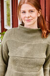 Lana Grossa PULLOVER Landlust Alpaka Merino 100 - Strikkeopskrift (SE)