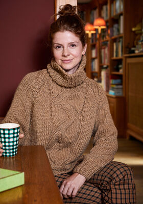 PULLOVER - Landlust Winterwolle - Strikkeopskrift (SE) fra Lana Grossa