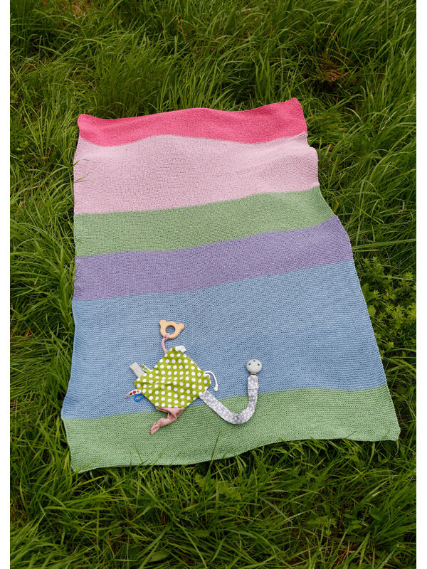 Lana Grossa BABYPLAID Landlust Sommerseide - Strikkeopskrift (SE)