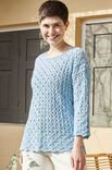Lana Grossa PULLOVER Landlust-Sommerseide - Strikkeopskrift (SE)