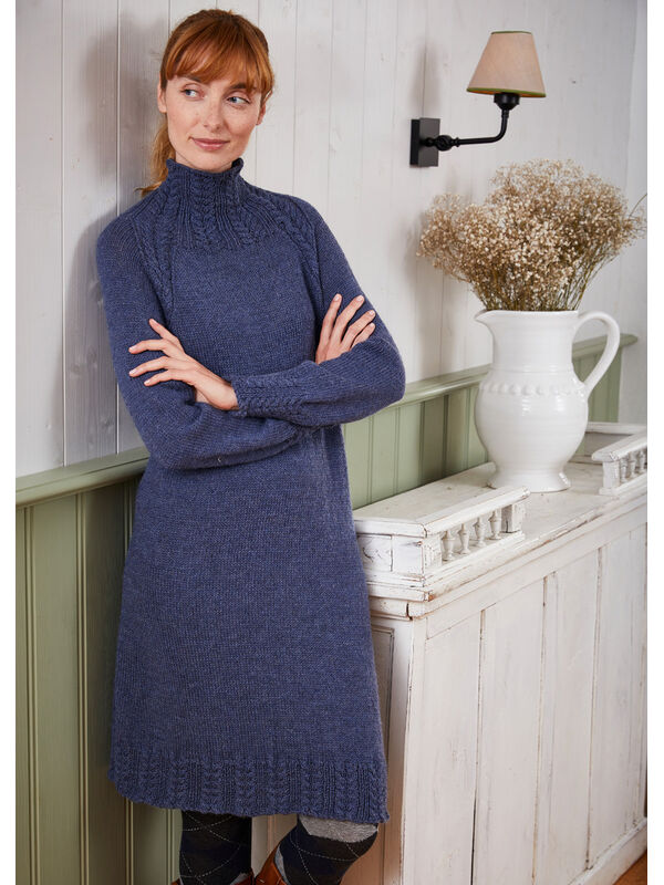Lana Grossa KJOLE Landlust Alpaka Merino 160 - Strikkeopskrift (SE)