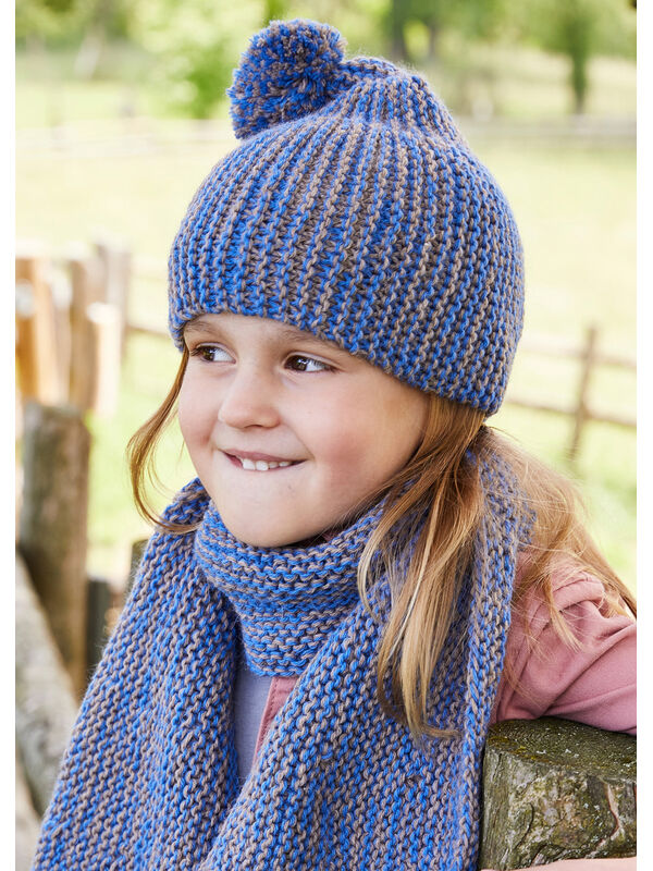 Lana Grossa HUE Landlust Alpaka Merino 160 - Strikkeopskrift (SE)