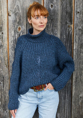 PULLOVER Landlust Winterwolle fra Lana Grossa