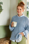 Lana Grossa PULLOVER Landlust Alpaka Merino 160 - Strikkeopskrift (SE)