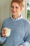 Lana Grossa PULLOVER Landlust Alpaka Merino 160 - Strikkeopskrift (SE)