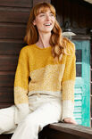 Lana Grossa PULLOVER Landlust Sommerseide - Strikkeopskrift (SE)