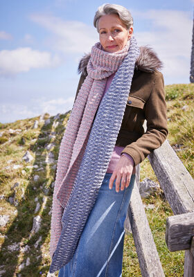 TØRKLÆDE Landlust Soft Tweed 180 - Strikkeopskrift (SE) fra Lana Grossa