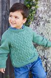 Lana Grossa PULLOVER Landlust Alpaka Merino 160 - Strikkeopskrift (SE)