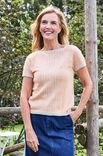 Lana Grossa TOP-DOWN-SHIRT Landlust Sommerseide - Strikkeopskrift (NO)