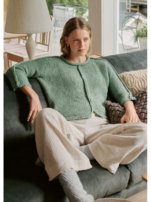 Lana Grossa PULLOVER Landlust Winterwolle - Strikkeopskrift (SE)