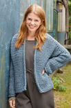 Lana Grossa CARDIGAN Landlust Winterwolle - Strikkeopskrift (SE)