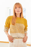 Lana Grossa PULLOVER Landlust Sommerseide - Strikkeopskrift (SE)