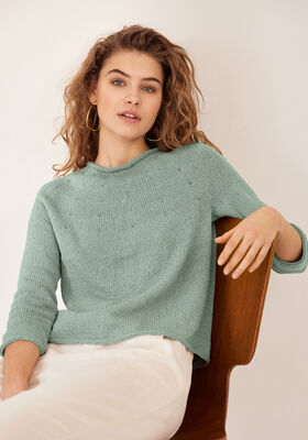 SWEATER Landlust Sommerseide fra Lana Grossa