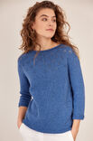 Lana Grossa SWEATER Landlust Sommerseide - Strikkeopskrift (SE)