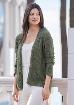CARDIGAN Landlust Sommerseide fra Lana Grossa