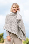 Lana Grossa PONCHO Landlust Winterwolle - Strikkeopskrift (SE)
