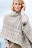 Lana Grossa PONCHO Landlust Winterwolle - Strikkeopskrift (SE)