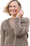 Lana Grossa CARDIGAN Landlust Winterwolle - Strikkeopskrift (SE)