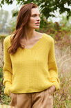 Lana Grossa V-HALS SWEATER Organico