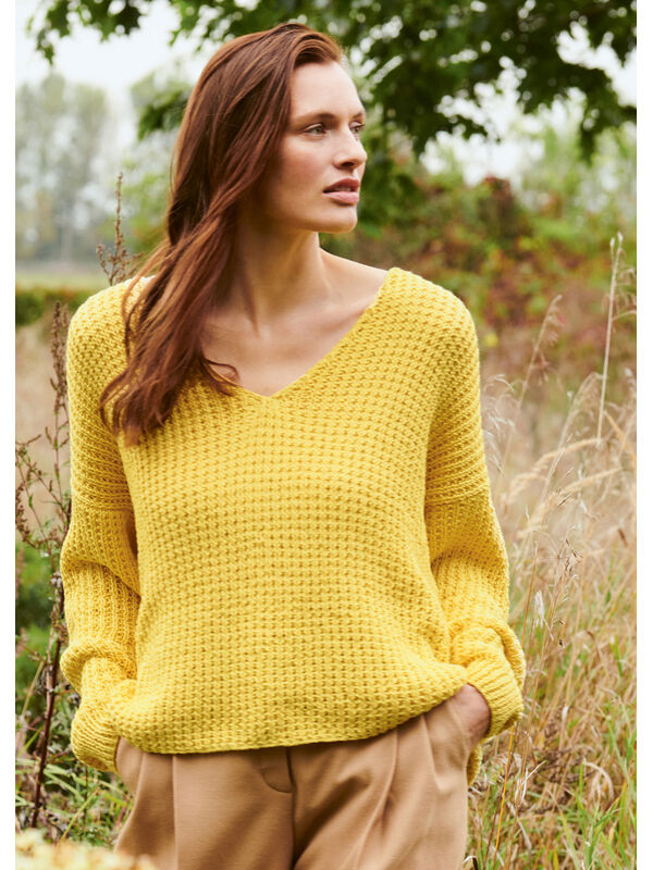 Lana Grossa V-HALS SWEATER Organico