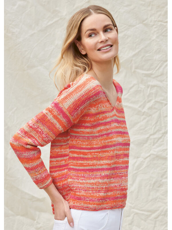 Lana Grossa V-HALS SWEATER A Mano
