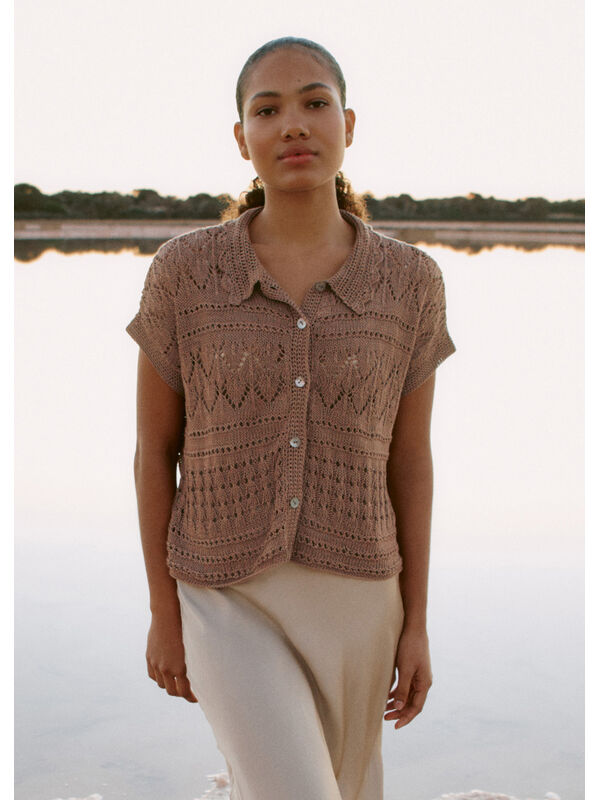 Lana Grossa VEST Solo Lino