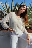 Lana Grossa PULLOVER Linissimo - Strikkeopskrift (DK)