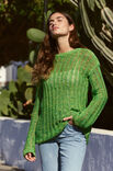 Lana Grossa PULLOVER Linissimo & Solo Lino - Strikkeopskrift (SE)