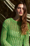 Lana Grossa PULLOVER Linissimo & Solo Lino - Strikkeopskrift (SE)