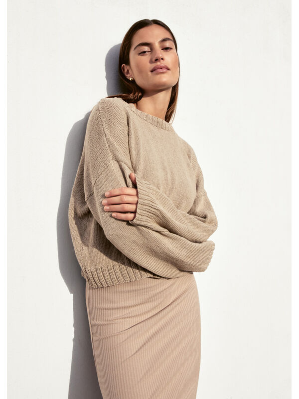 Lana Grossa PULLOVER Linissimo - Strikkeopskrift (SE)