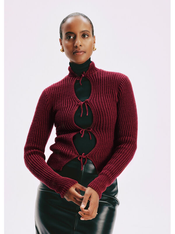 Lana Grossa JAKKE Merino Superior - Strikkeopskrift (SE)