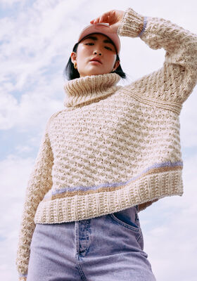 PULLOVER Lovely Cotton (lala Berlin) & Brillino - Strikkeopskrift (SE) fra Lana Grossa