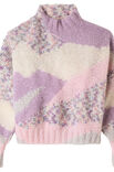 Lana Grossa PULLOVER Brushy & Brushy Print (lala Berlin) - Strikkeopskrift (SE)