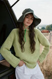 Lana Grossa PULLOVER Lovely Cotton (lala Berlin) - Strikkeopskrift (SE)