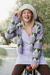 Lana Grossa CARDIGAN Lovely Cotton (lala Berlin) - Strikkeopskrift (SE)