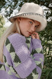 Lana Grossa HUE Feltro & Cool Wool Big - Strikkeopskrift (SE)
