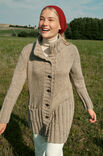 Lana Grossa CARDIGAN Landlust Soft Tweed 90 - Strikkeopskrift (SE)