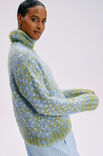 Lana Grossa PULLOVER Lala Berlin Smoothy & Lala Berlin Buffy - Strikkeopskrift (SE)