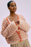 Lana Grossa CARDIGAN Lala Berlin Smoothy & Lala Berlin Lovely Cotton - Strikkeopskrift (SE)