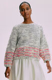 Lana Grossa RAGLAN-PULLOVER Lala Berlin Smoothy - Strikkeopskrift (NO)