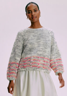 RAGLAN-PULLOVER Lala Berlin Smoothy - Strikkeopskrift (NO) fra Lana Grossa