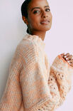 Lana Grossa PULLOVER Lala Berlin Smoothy & Lala Berlin Lovely Cotton - Strikkeopskrift (SE)