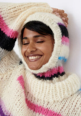 BALAKLAVA Mohair Moda fra Lana Grossa