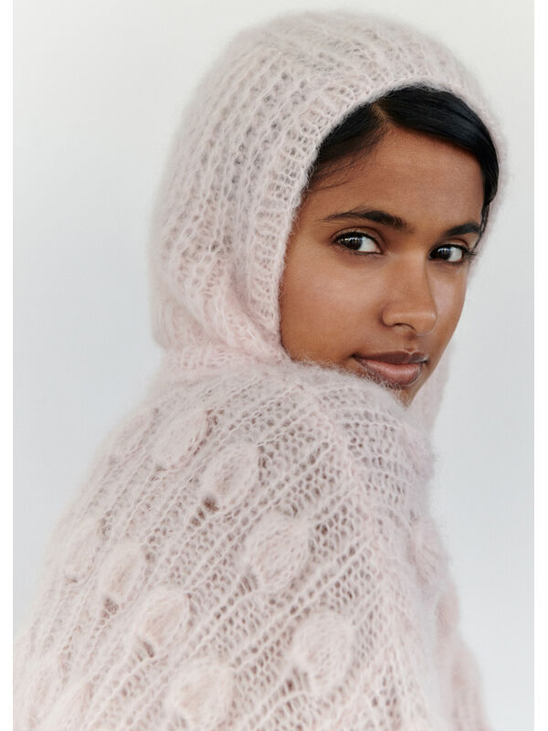 Lana Grossa BALAKLAVA Mohair Moda - Strikkeopskrift (SE)