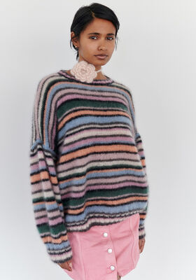 PULLOVER Silkhair - Strikkeopskrift (SE) fra Lana Grossa