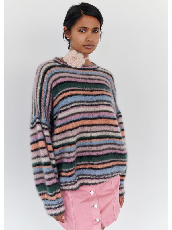 Lana Grossa PULLOVER Silkhair - Strikkeopskrift (SE)