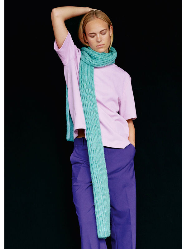 Lana Grossa SJAL Cool Merino - Strikkeopskrift (SE)