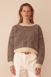 Lana Grossa KORT SWEATER Brigitte No. 2