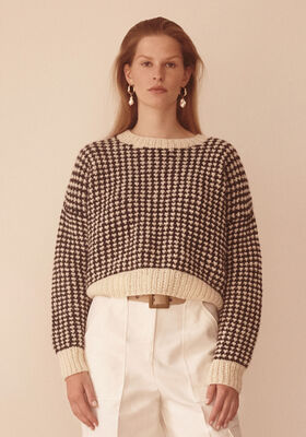 KORT SWEATER Brigitte No. 2 fra Lana Grossa