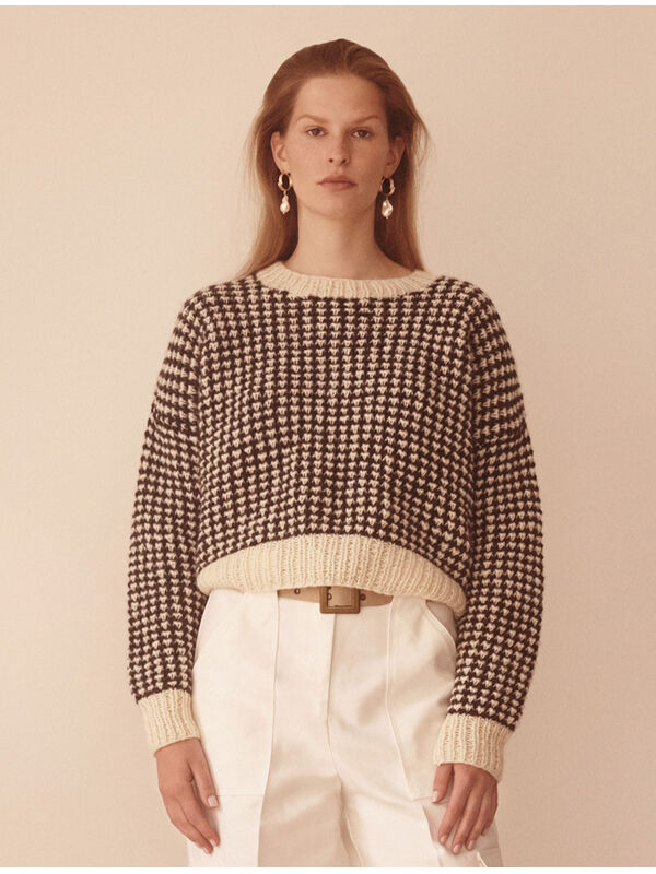 Lana Grossa KORT SWEATER Brigitte No. 2